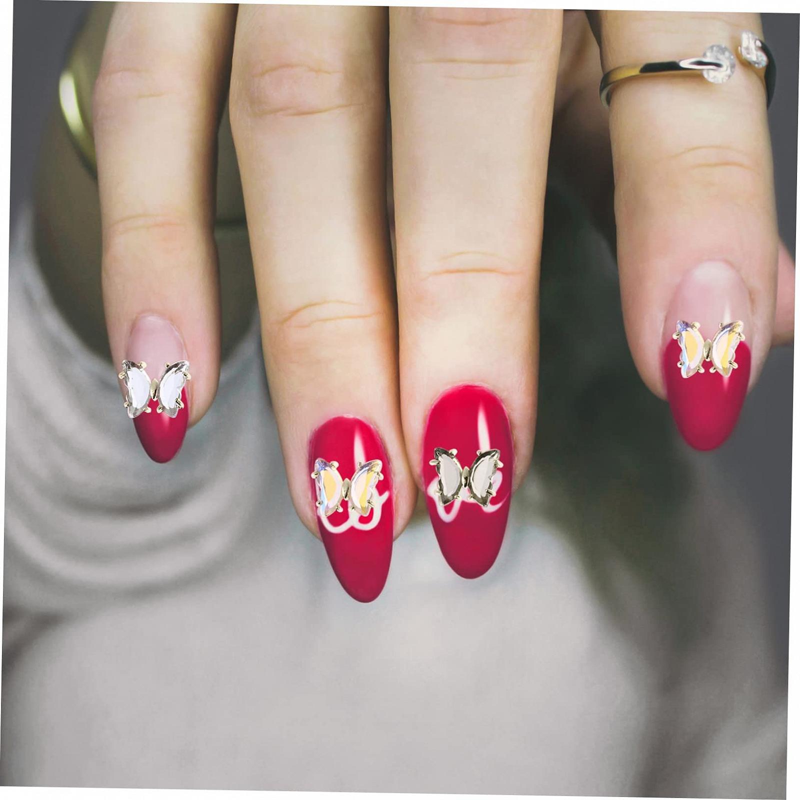 3D Healeved Метелик Кристал Безпечний матеріал 40 штук x 4, фото №4