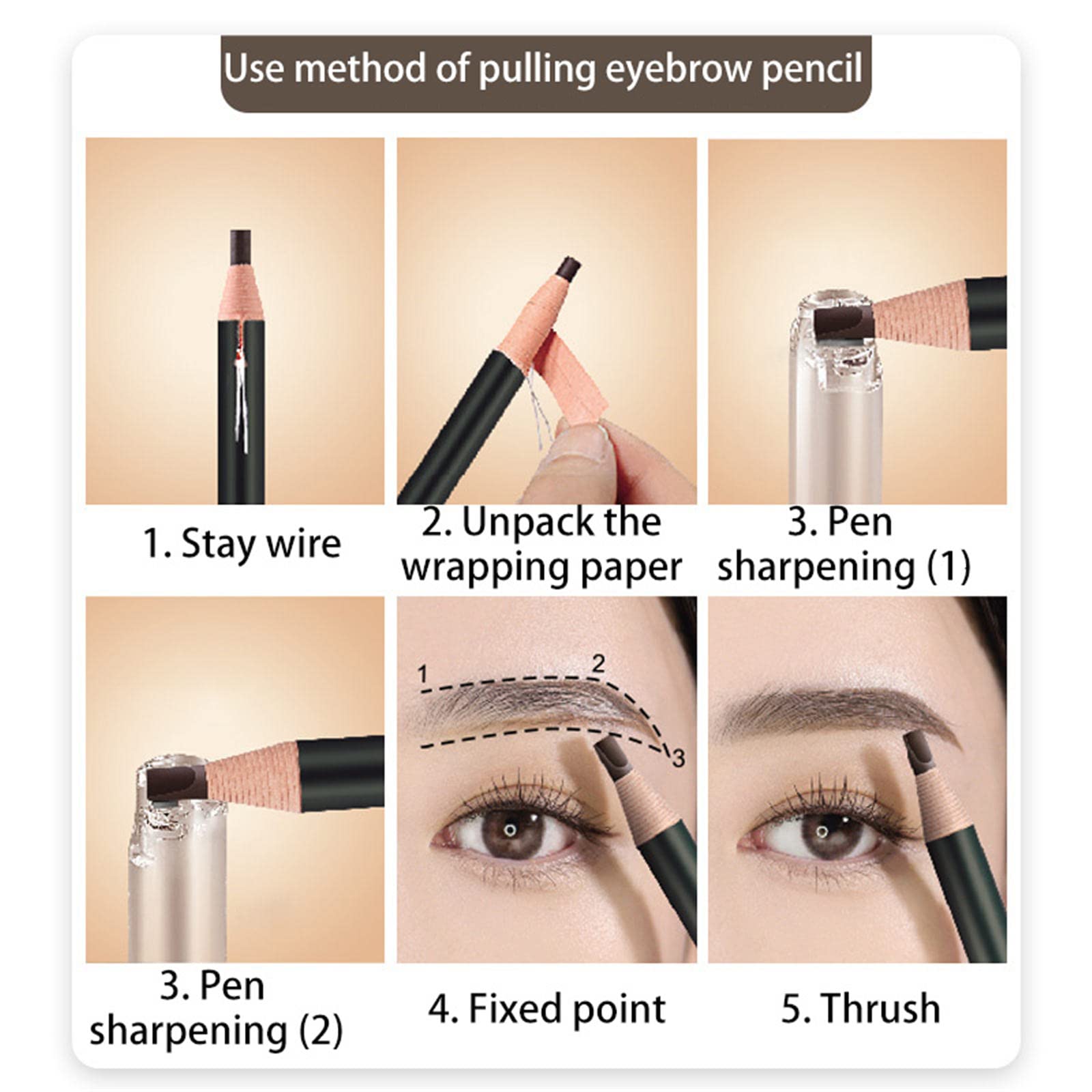 Карандаш Augenbrauenstift A One Size, фото №3