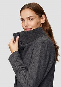 Куртка s.Oliver Twill с вязаным воротником-стойкой и карманами synthetic.ua - Фото 1