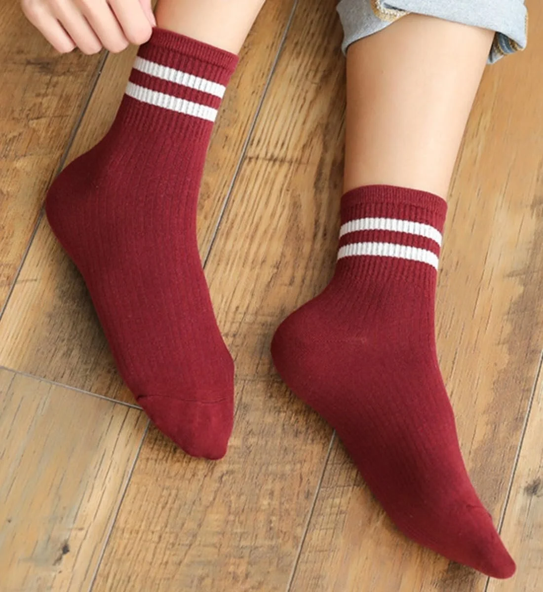 Носки AKAMAS Полосатые Женские 6 пар, Дышащие Хлопковые Носки, Спортивные Носки, Винтажные Ретро Повседневные Носки, Цветные Полосатые Теннисные Носки для Девочек, Женские Носки с Двойными Полосками, разноцветные, 35, фото №5 Носки AKAMAS Полосатые Женские 6 пар, Дышащие Хлопковые Носки, Спортивные Носки, Винтажные Ретро Повседневные Носки, Цветные Полосатые Теннисные Носки для Девочек, Женские Носки с Двойными Полосками, разноцветные, 35, фото №5