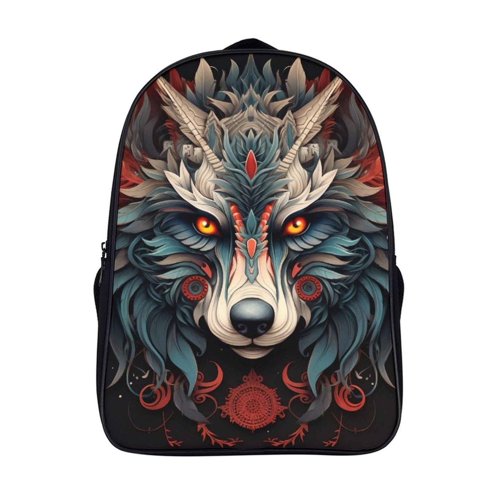 Шкільний рюкзак DPEOANEBN Wolf для дівчаток-підлітків, шкільний ранець для початкової школи, дитяча шкільна сумка, повсякденний рюкзак, 40x28x16 см, фото №1