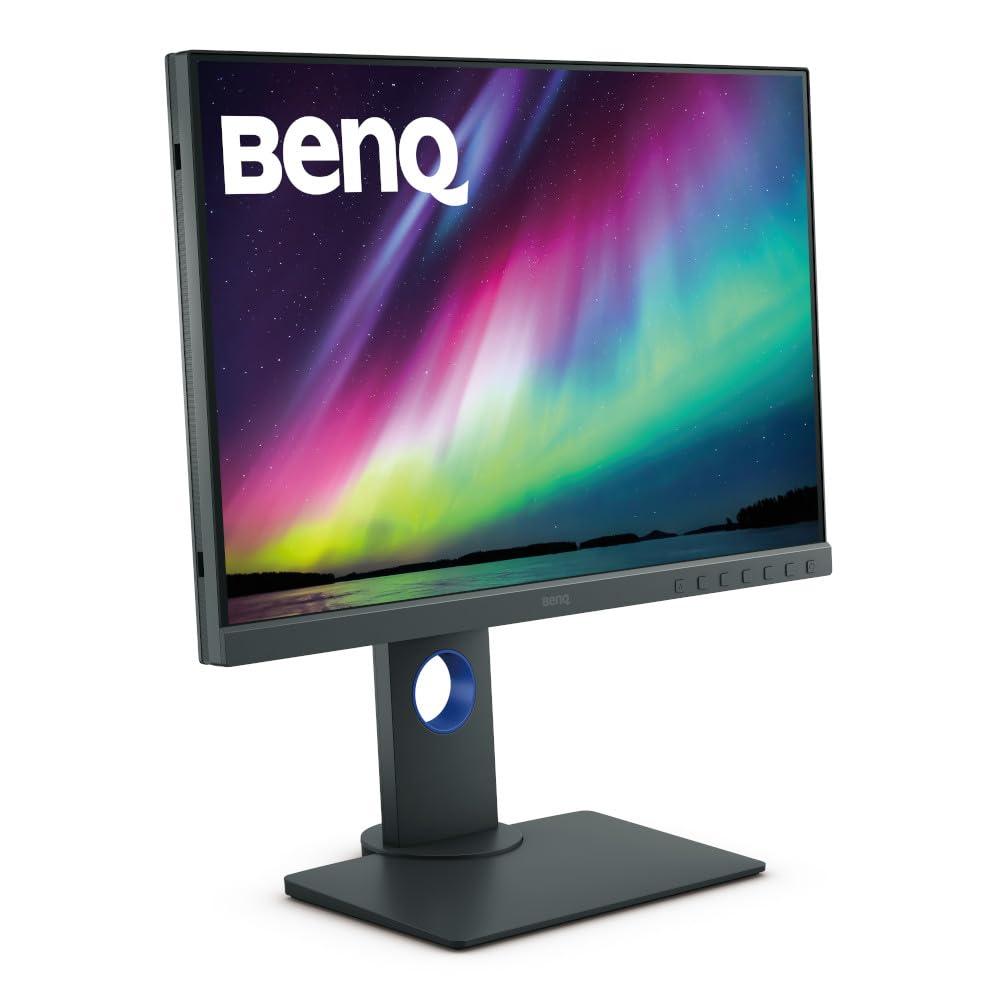 Монітор BenQ PhotoVue SW240 LED 24.1 дюйм (1920 x 1200 пікселів, 16:10, 99% Adobe RGB, 95% DCI-P3, 14-біт 3D LUT, IPS панель) для фотографів, чорний, фото №3