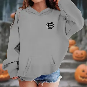 Детская толстовка с мемом 67, худи с длинными рукавами и капюшоном, с принтом 67, удобные свитшоты, уличный пуловер, модный джемпер для девочек и мальчиков synthetic.ua - Фото 1