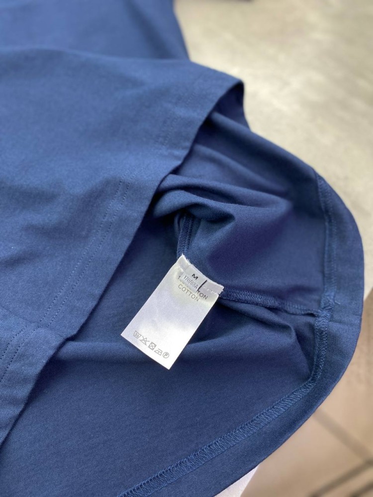 Синяя футболка Billionaire f533, фото №3