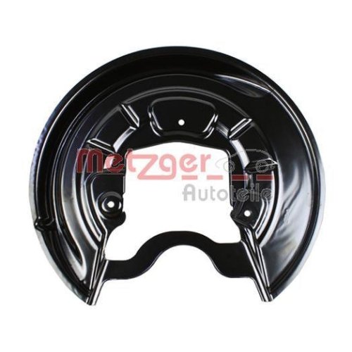 Захисний кожух гальмівного диска METZGER 6115230 для VAG, задня вісь справа, фото №2