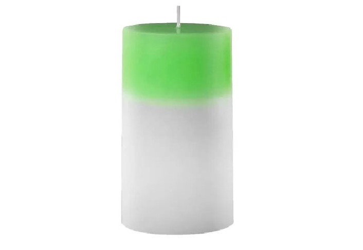 Декоративная свеча с пламенем и LED подсветкой HMD зеленая 86-27667, фото №1 Декоративная свеча с пламенем и LED подсветкой HMD зеленая 86-27667, фото №1