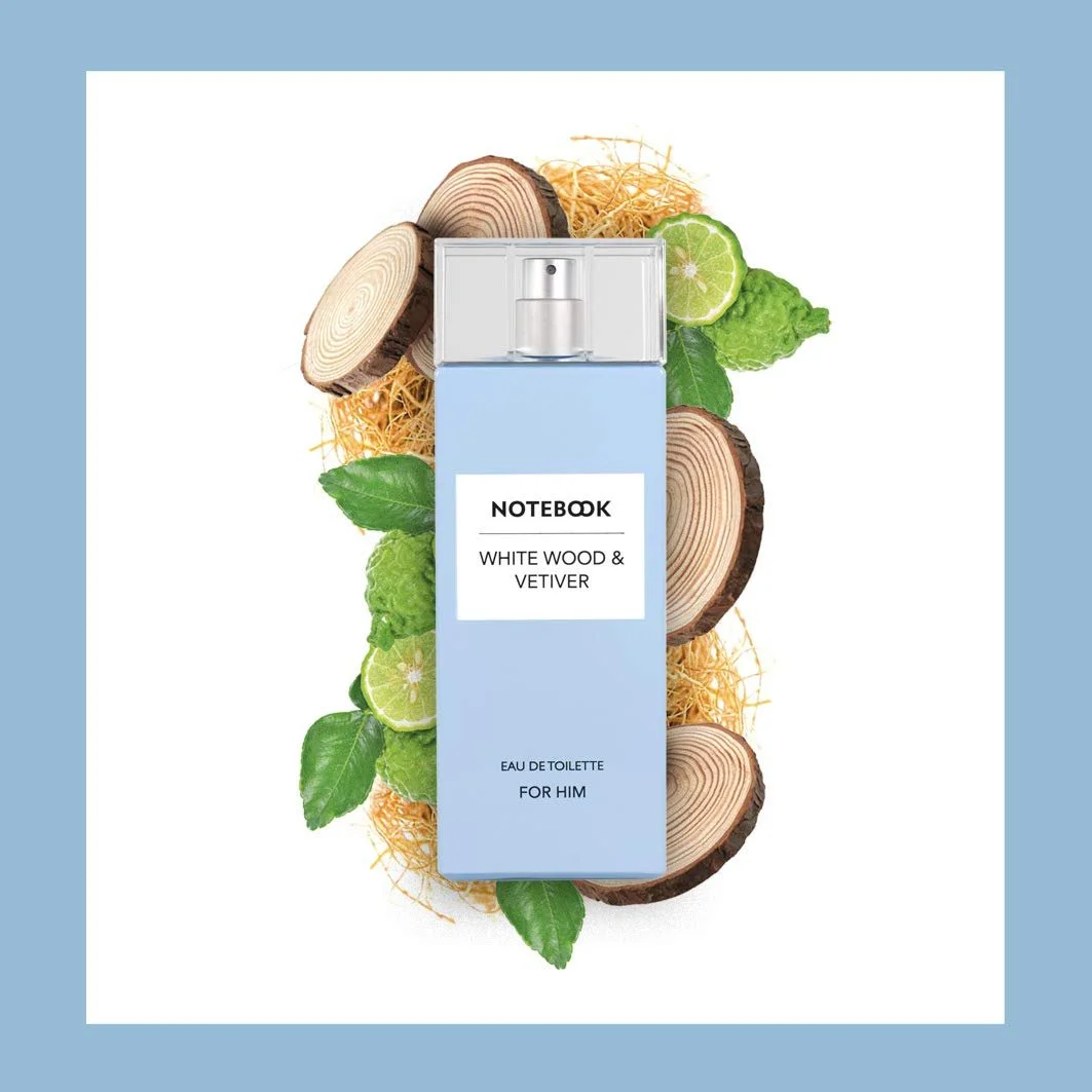Туалетна вода Notebook White Wood & Vetiver, 100 мл, спрей, для чоловіків, фото №4
