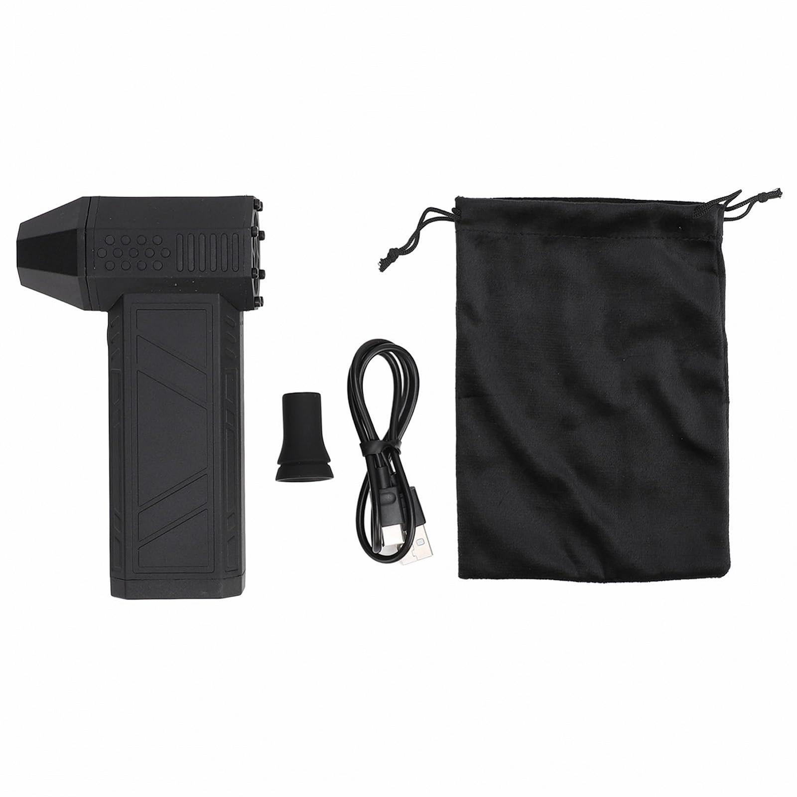 Электрический очиститель воздуха Haofy мощный беспроводной 120 000 об/мин Черный, фото №6