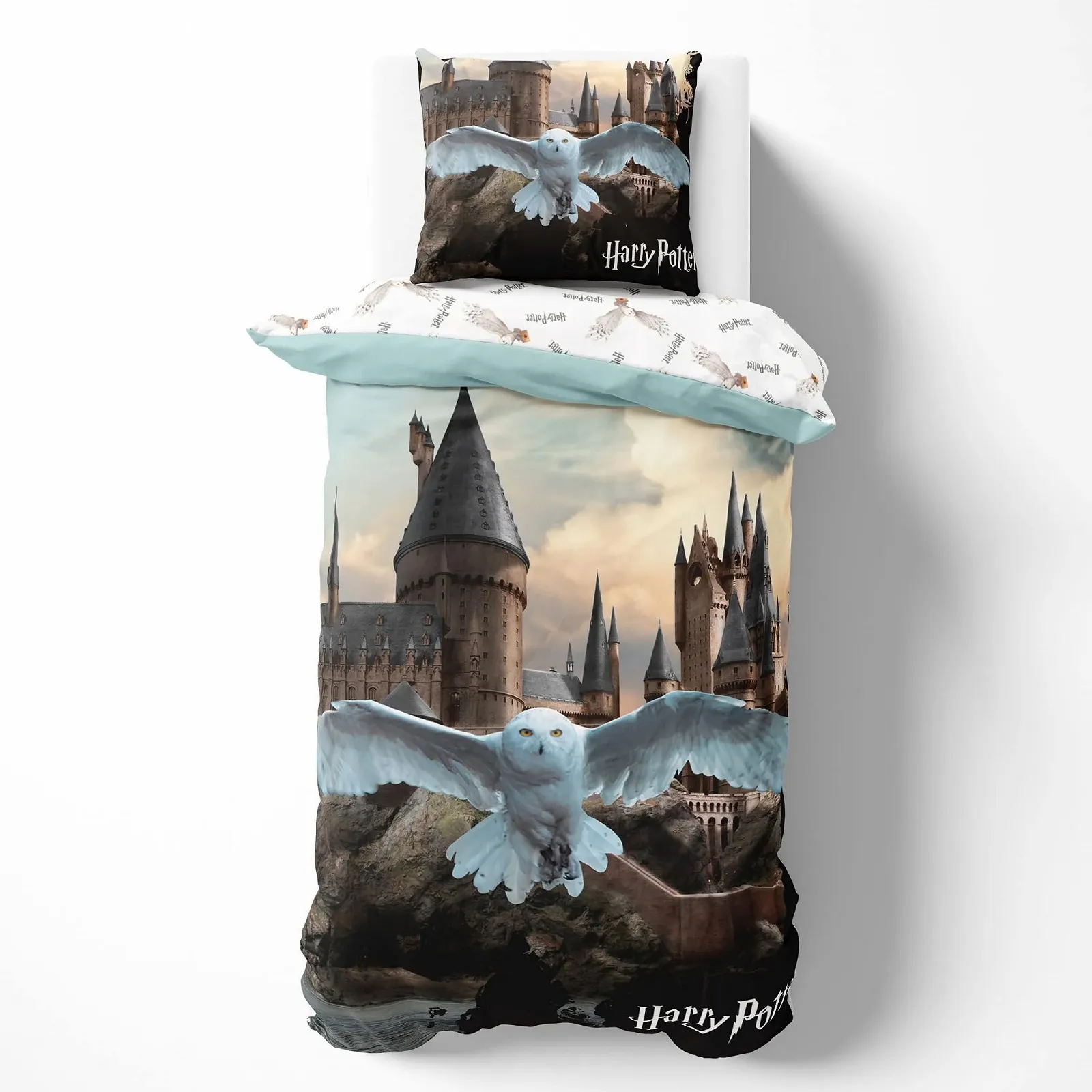 Постельное белье детское Harry Potter Хлопок Hedwig 135 x 200 см + 80 x 80 см, фото №3