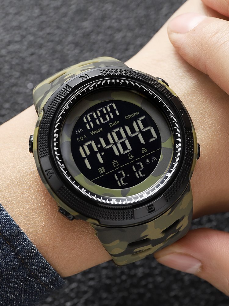 Годинник Skmei 2070 Camo Green, фото №3
