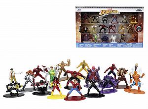 Фигурки Nano Jada Spider-Man Marvel Multi Pack, Wave 8, разноцветные - Фото 1