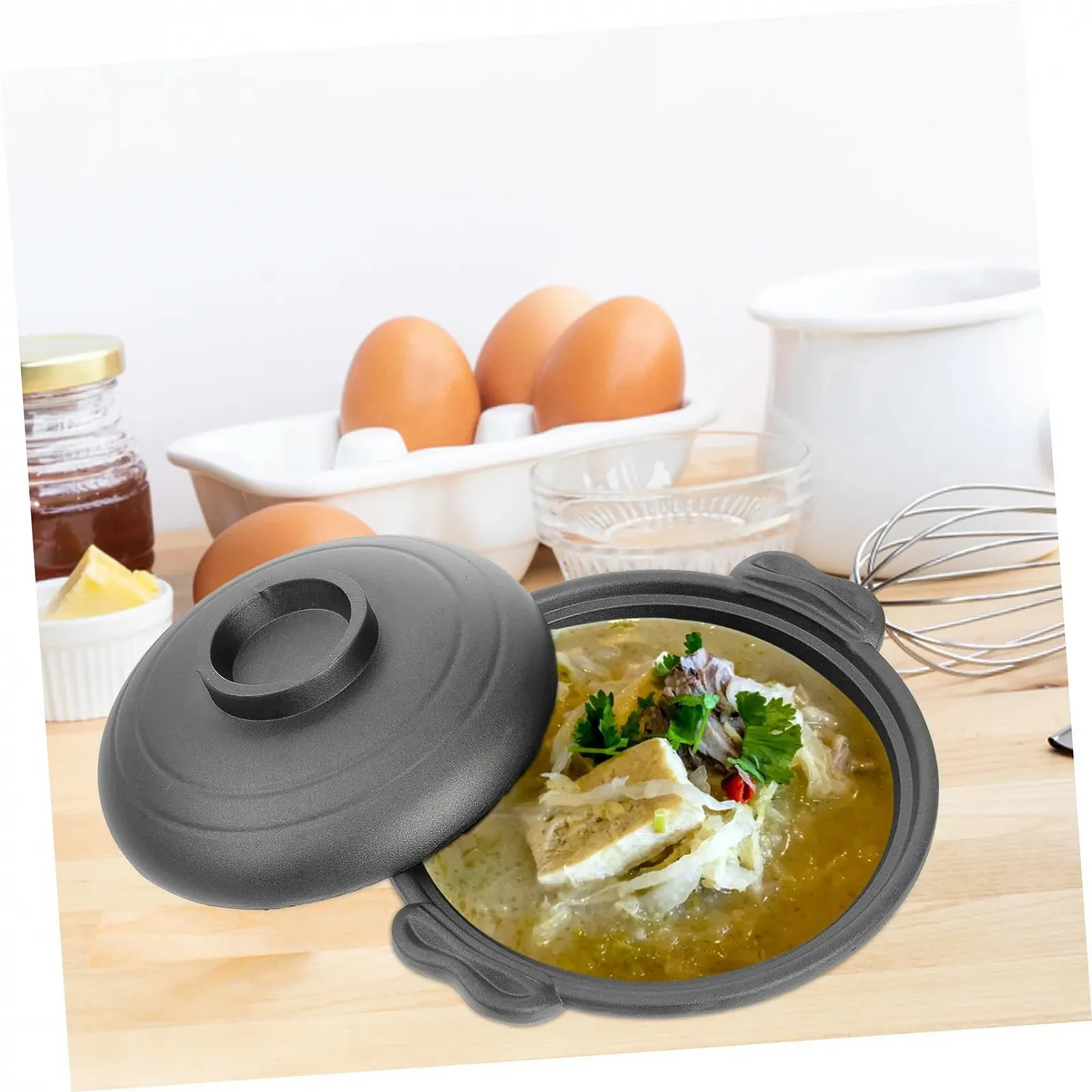 Кастрюля-сотейник Керамическая Антипригарная, фото №9