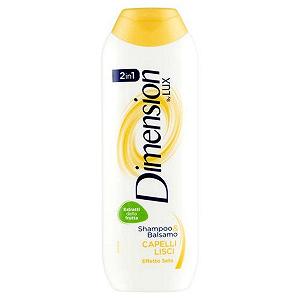 Шампунь і кондиціонер Dimension Lux 2 в 1 з екстрактами фруктів Hair Smooth 250 мл - Фото 1