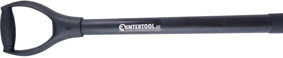 Лопата збігальна Intertool 224 x 314 1200 мм ручка металу, фото №3