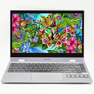 Ноутбук-планшет 14" Medion (Lenovo Group) S14405 Multi-Touch YOGA Intel Core i3-10110U RAM 8 ГБ SSD 256 ГБ Intel UHD Graphics підсвідка клавіатури (3810) - Фото 1