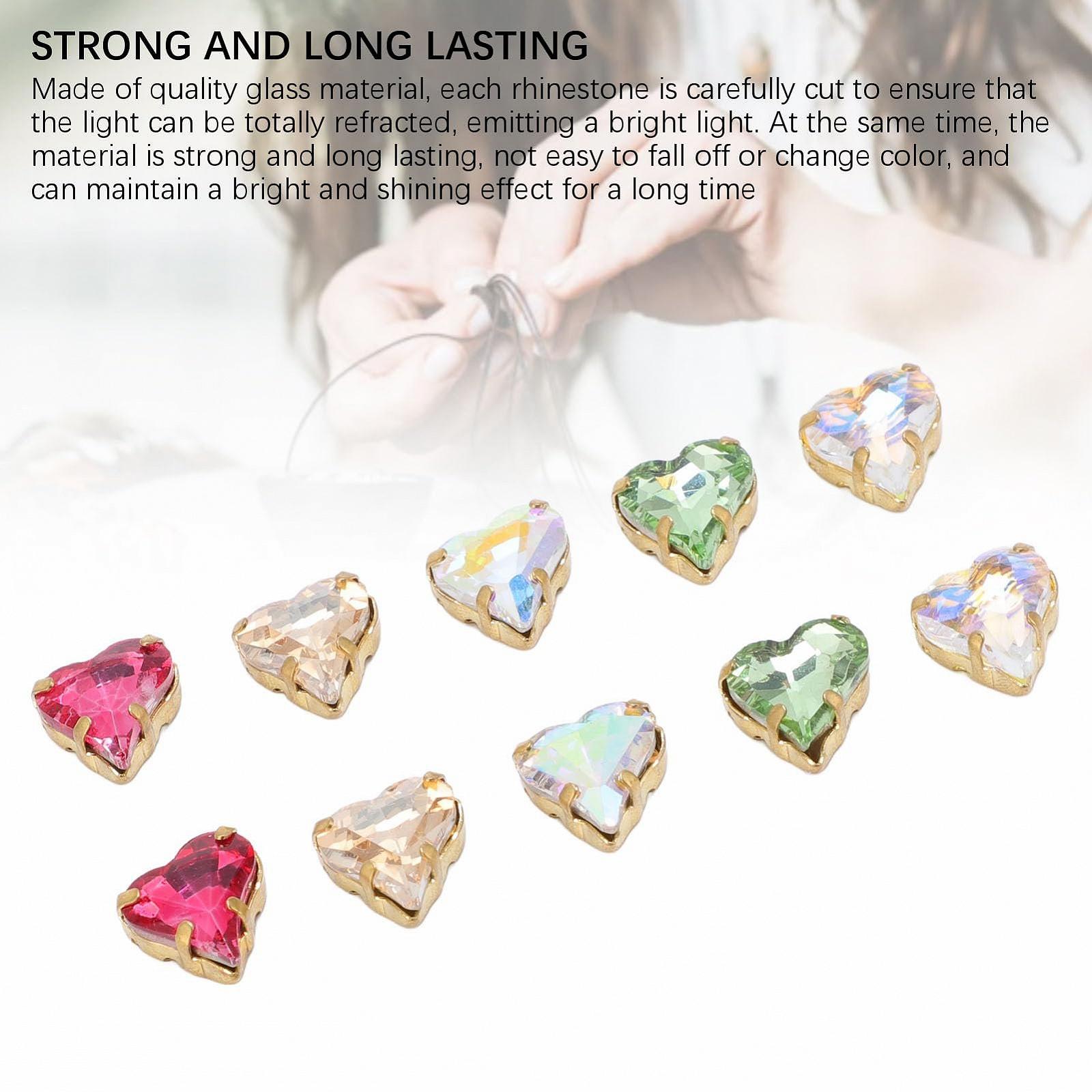 Стрази Glasversstrass Серія Herzverdrehter Модель Nageljuwelen Кристал, що приносить мистецтво, 10 шт., фото №9 Стрази Glasversstrass Серія Herzverdrehter Модель Nageljuwelen Кристал, що приносить мистецтво, 10 шт., фото №9