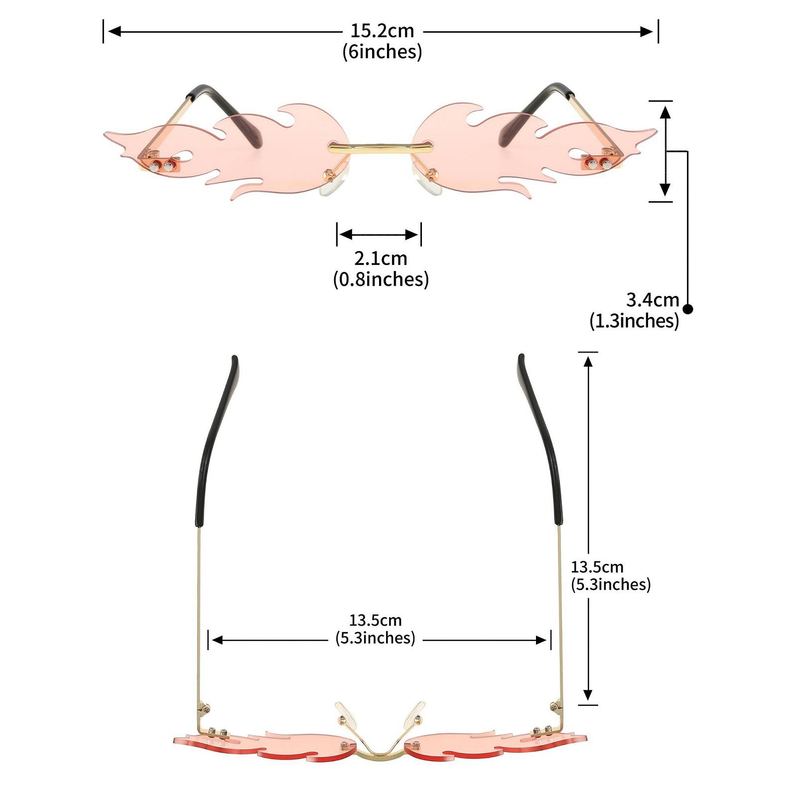 Набір сонцезахисних окулярів Flanacom, 3 шт, для чоловіків та жінок, фото №6