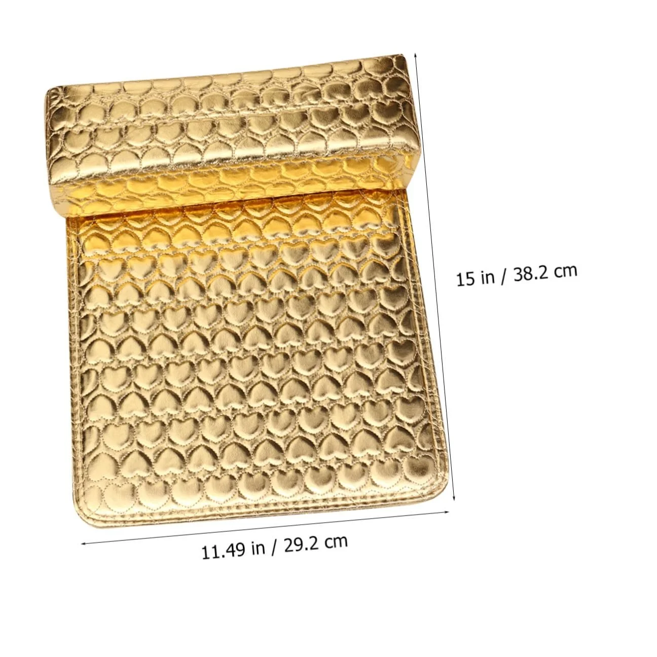 Подушка для манікюру NUOBESTY шкіряна з PU шкіри з візерунком серця, фото №7