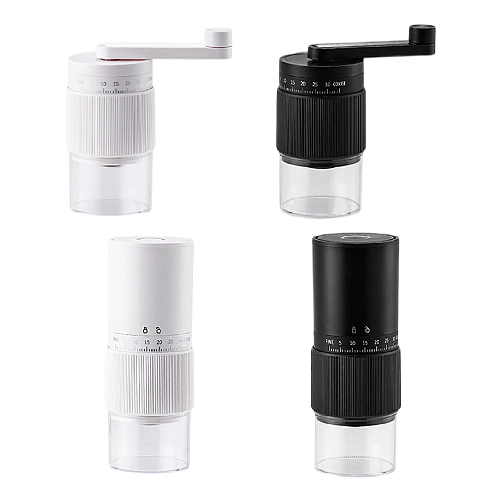 Ручна кавомолка Ефективна кавомолка ABS-текстура для легкого помелу на відкритому повітрі, фото №8 Ручна кавомолка Ефективна кавомолка ABS-текстура для легкого помелу на відкритому повітрі, фото №8