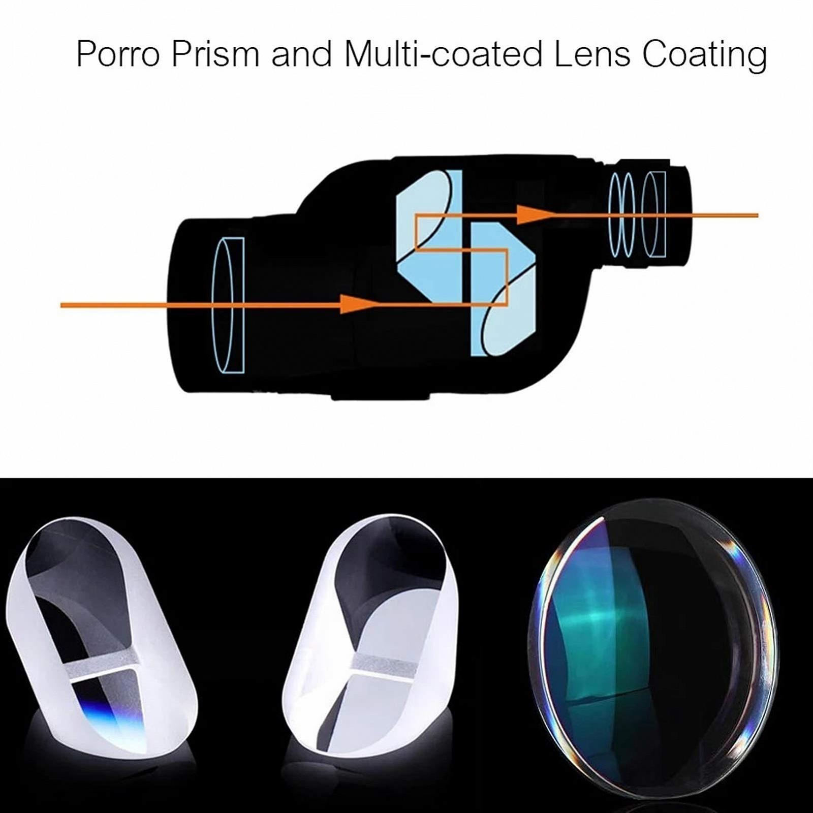 Монокуляр QHYTL 13x50 великий збільшення високої чіткості у комплекті з триногою чорний, фото №4