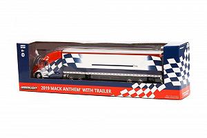 Greenlight 1:64 Mack Anthem 18 Wheeler Tractor Trailer 2019 Tyre synthetic.ua - Фото 1
