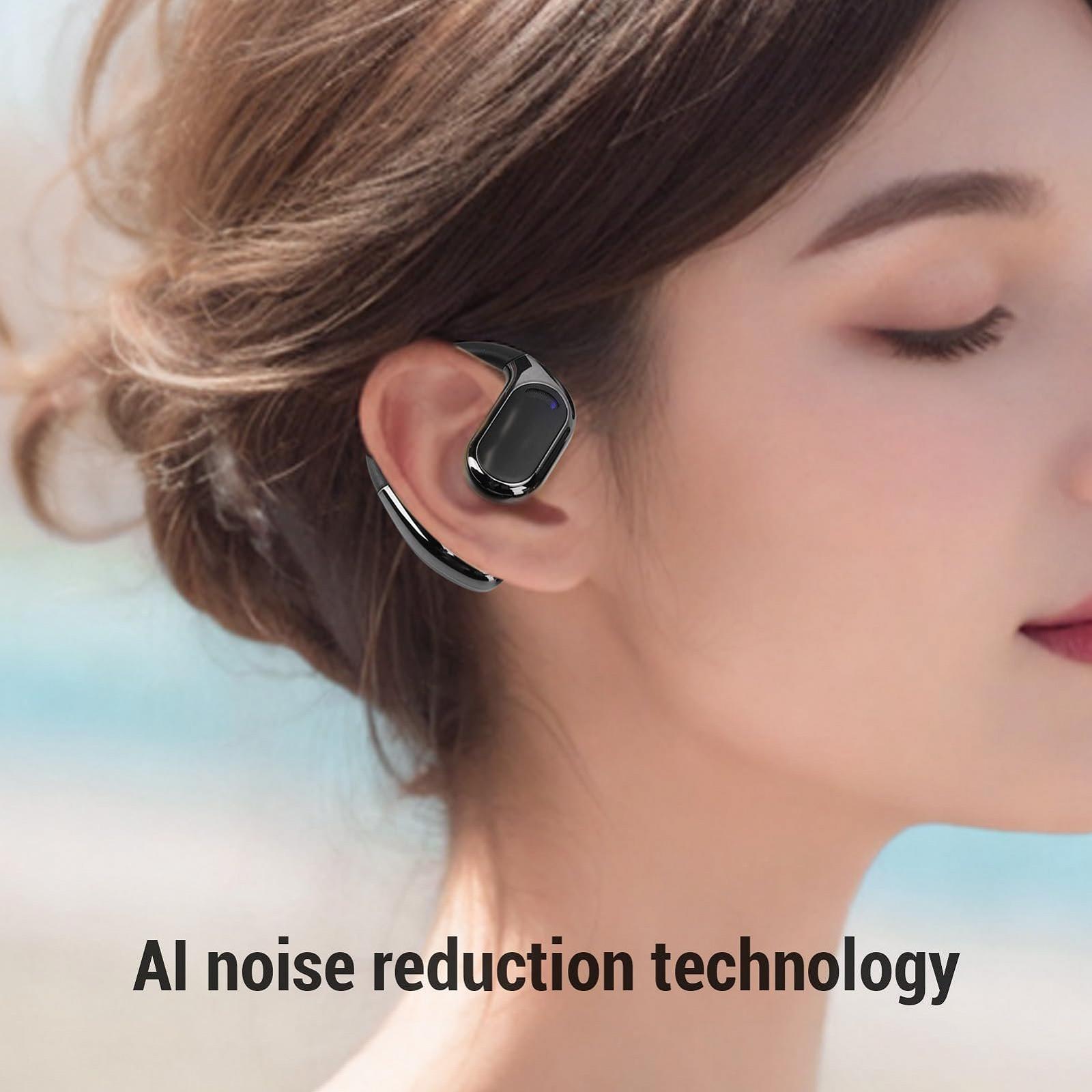 Навушники для перекладу Бездротові багатофункціональні 74 мови, 70 акцентів Чорний, фото №4