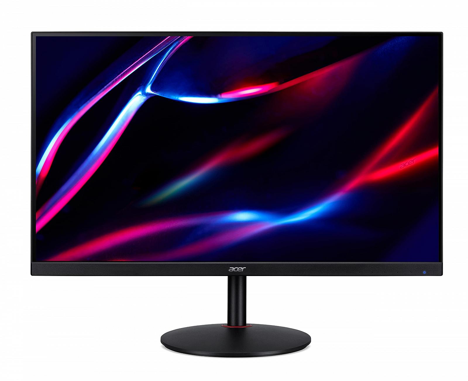Монитор Acer Nitro XV320QULV Gaming 31.5 дюйма (80 см экран) WQHD, 170Hz OC DP, 144Hz DP/HDMI, 1мс (G2G), 2xHDMI 2.0, DP 1.2, с регулировкой высоты, HDMI/DP FreeSync Premium, черный, фото №1