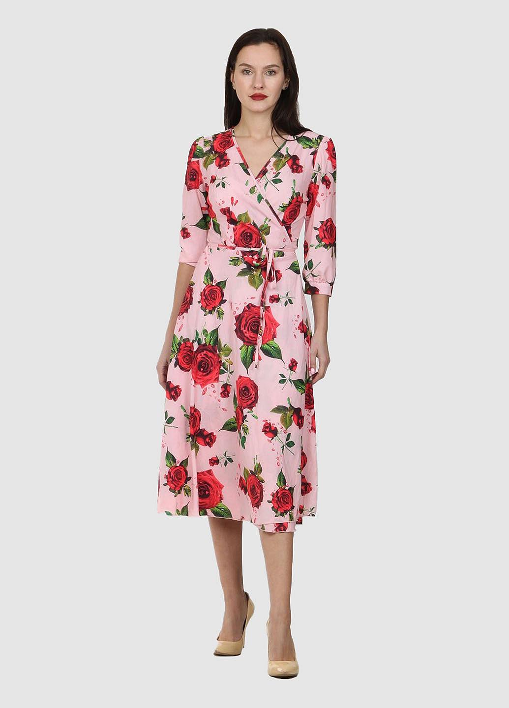 Платье Enna Levoni 42 Розовый (ND-3785-5-Pink), фото №1