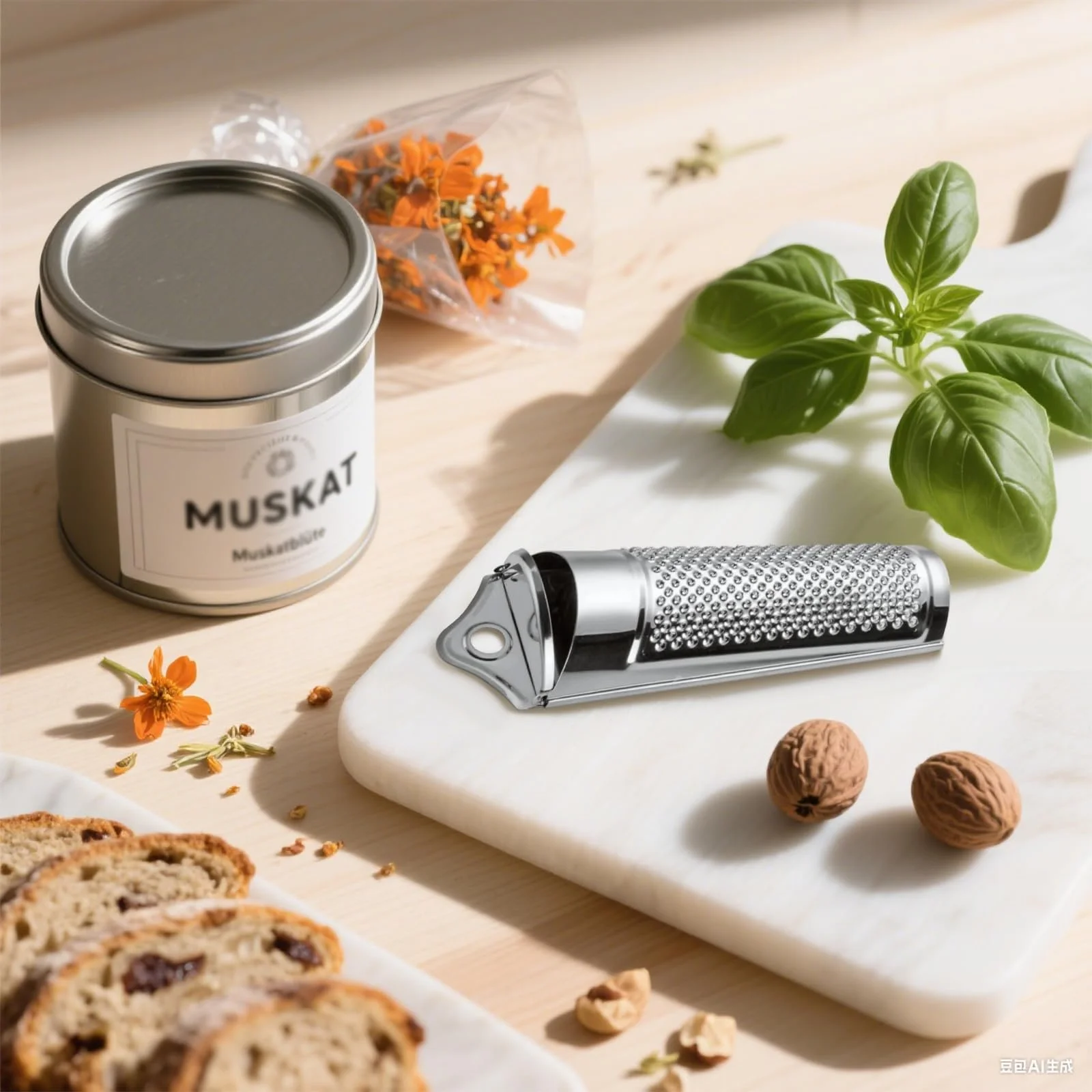 Терка с контейнером для мускатного ореха, фото №6 Терка с контейнером для мускатного ореха, фото №6