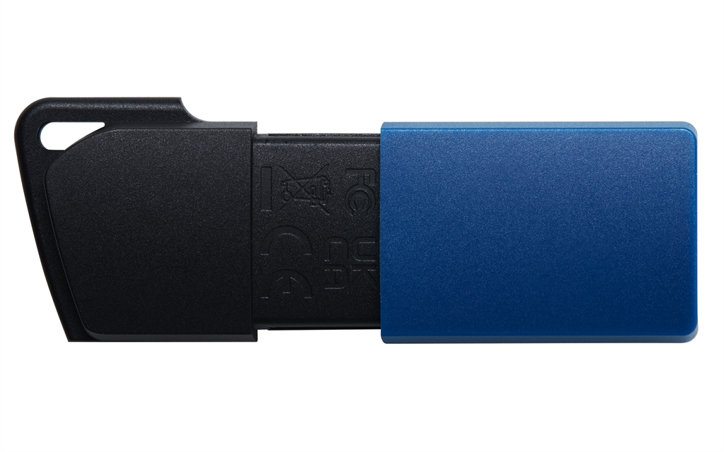 Флеш-накопитель USB3.2 64GB Kingston DataTraveler Exodia M Black/Blue (DTXM/64GB), фото №4