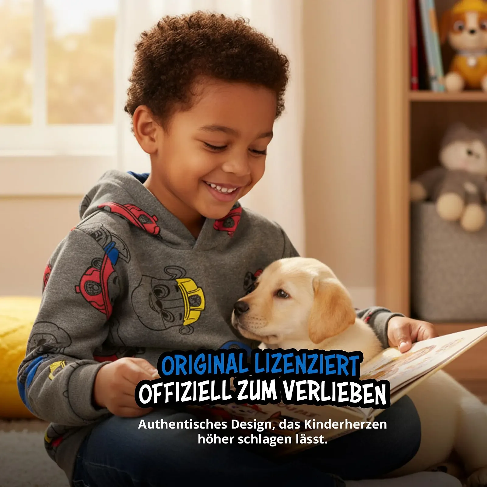 Худі United Labels Paw Patrol для хлопчиків Сірий, фото №6 Худі United Labels Paw Patrol для хлопчиків Сірий, фото №6