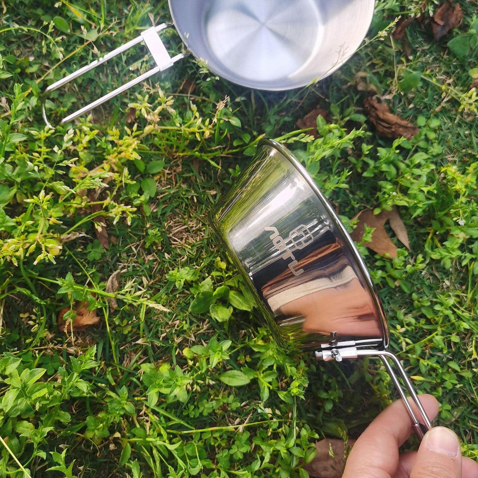 Миска Camping Ultralight Portable з нержавіючої сталі, фото №2