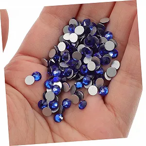 Стрази Healvian 4320 штук, манікюрний декор, прикраси аксесуари для макіяжу, аксесуари шарми прикраси дриль для наклейок на нігті, кришталеве скло synthetic.ua - Фото 1