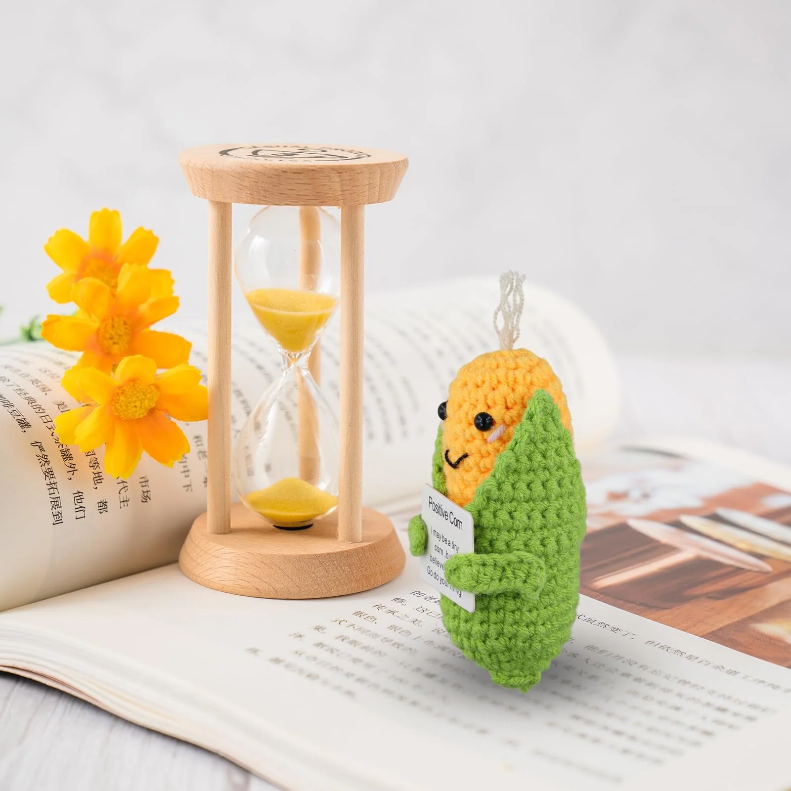 Іграшка NQEUEPN Mini Positive Corn 12,5 см жовтий, фото №5 Іграшка NQEUEPN Mini Positive Corn 12,5 см жовтий, фото №5