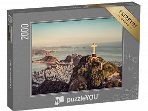 Пазл puzzleYOU Ботафого и Сахарная голова, Рио-де-Жанейро, Бразилия 2000 элементов - Фото 1