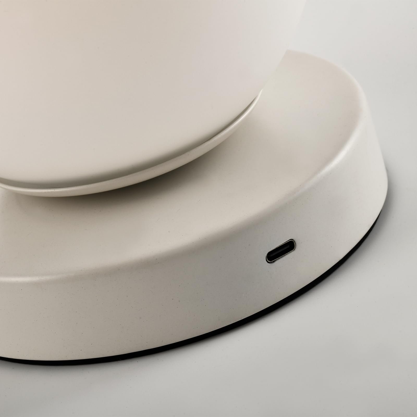 Настільна лампа LQWELL KT11328 3 рівні USB Glass White, фото №8