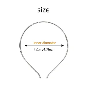 Обруч Серебристый 5 мм (20 шт. в упаковке) synthetic.ua - Фото 1