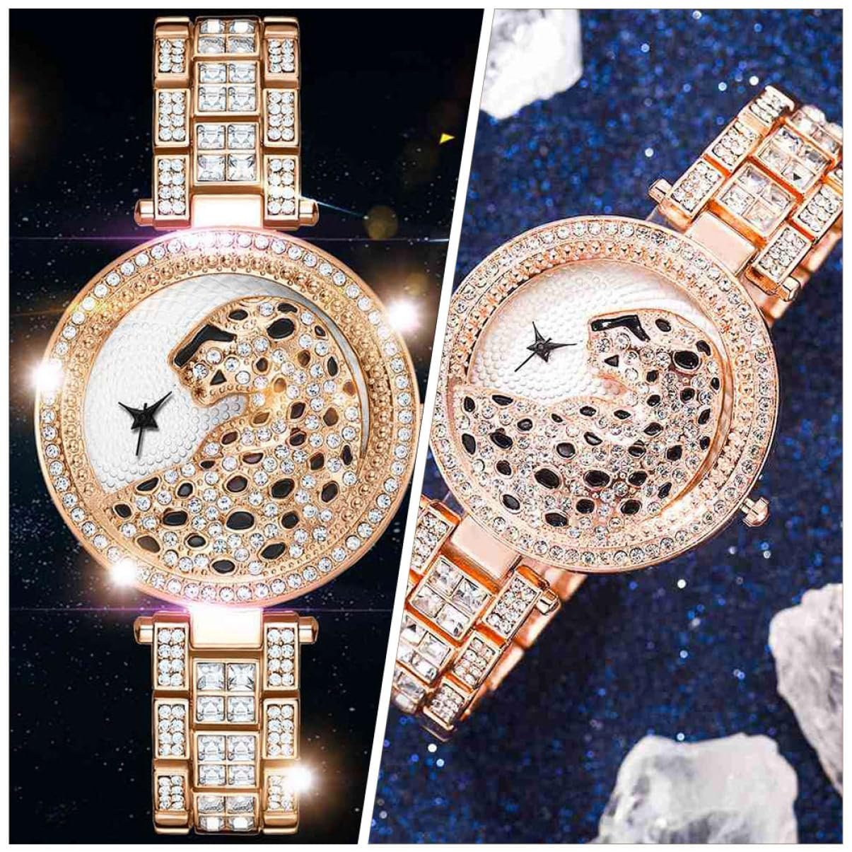 Кварцовий годинник LIFKOME для жінок,, стійкий до подряпин циферблат, фото №7