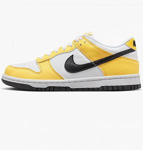 Кроссовки Nike Dunk Low Next Nature GS Citron Pulse Размер 36.5 - Фото 1