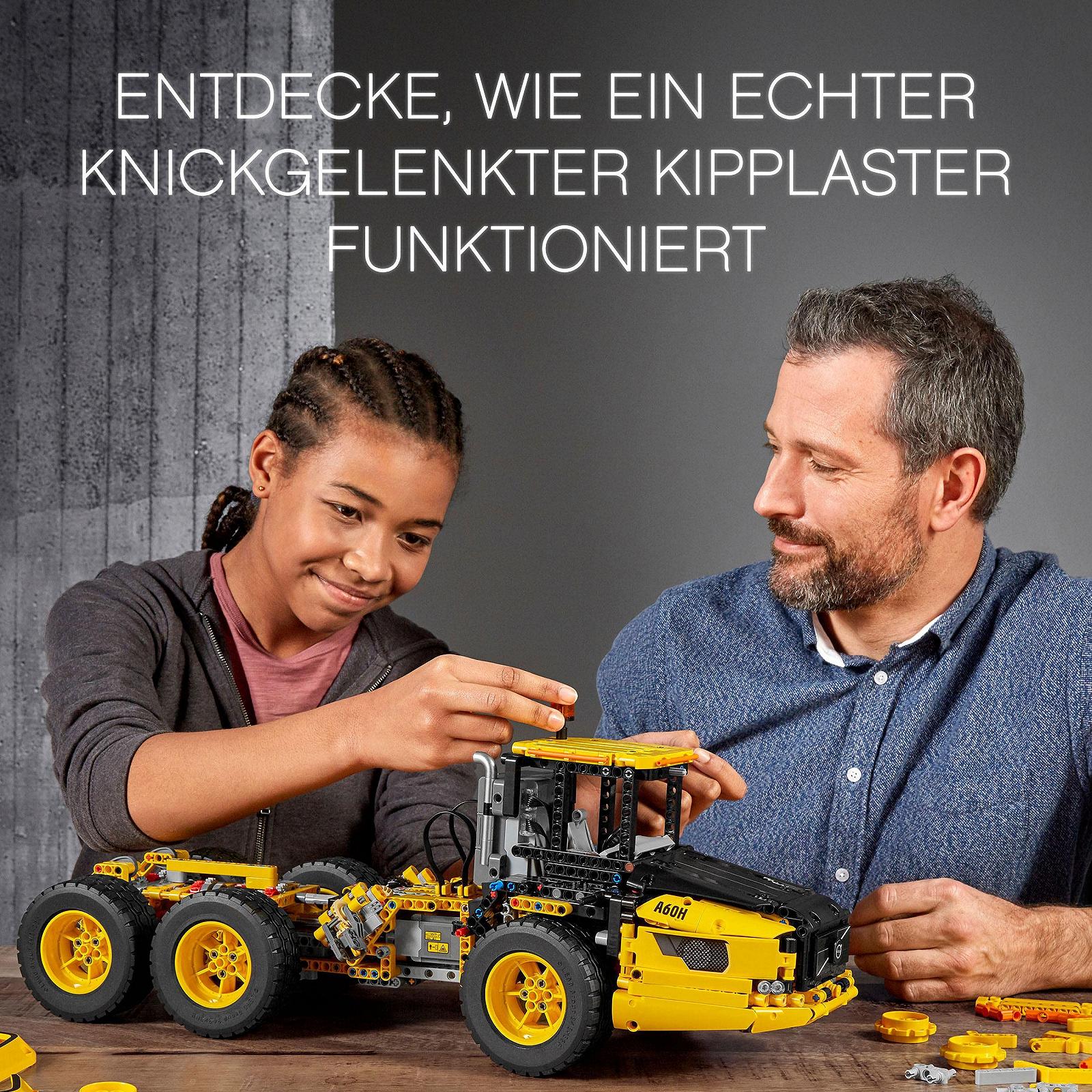 Конструктор LEGO Technic 42114 Articulated Volvo Dumper RC, фото №3