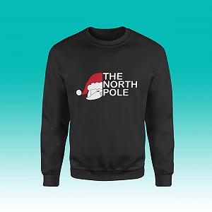 Світшот SMARTYPANTS North Pole - Новорічний Санта Клаус synthetic.ua - Фото 1