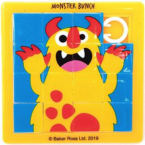 Пазлы-пятнашки Baker Ross Monster AX269 набор из 6 штук - Фото 1