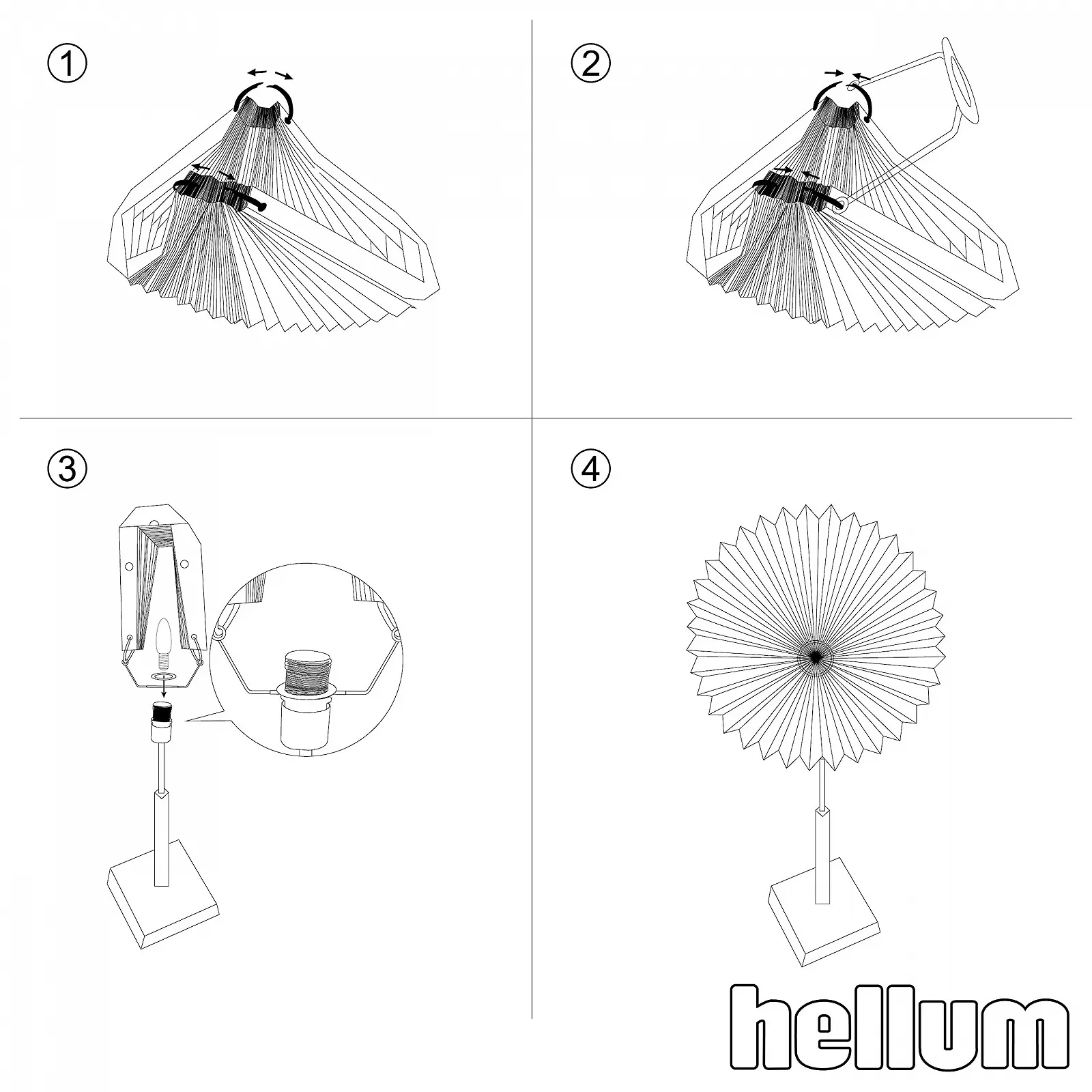 Настольная лампа hellum Sunny 578744 LED 60 см White, фото №7