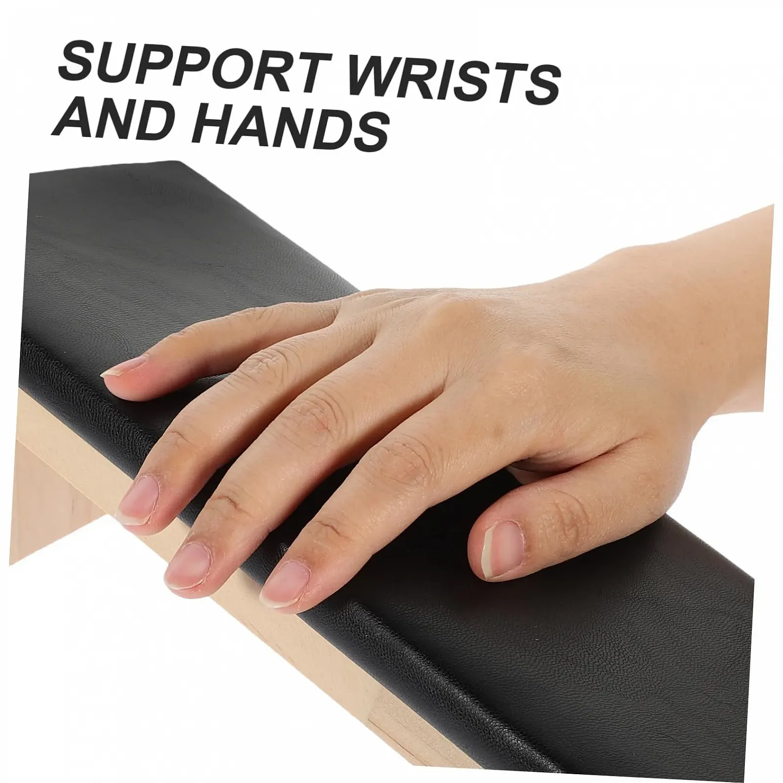 Подставка для рук Ipetboom из искусственной кожи для маникюра Нескользящая, фото №4