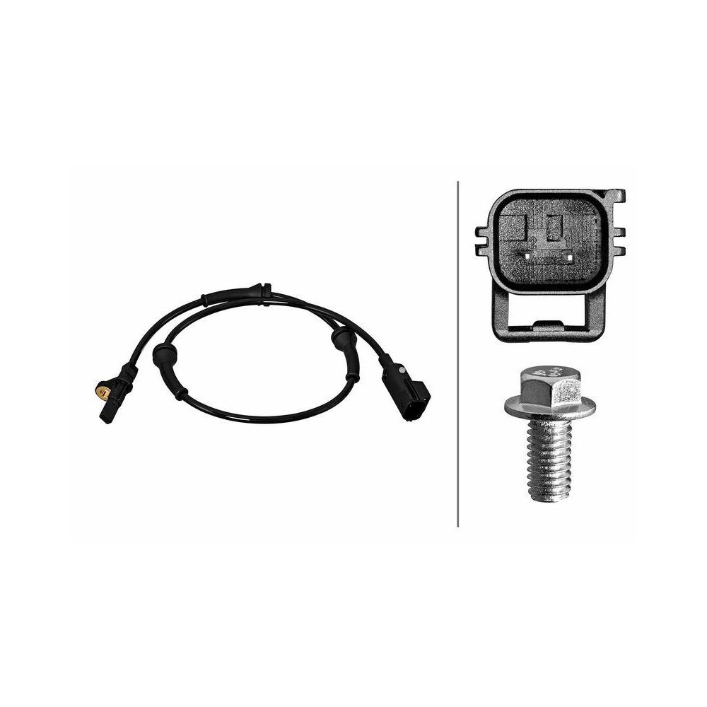 Датчик частоты вращения колеса HELLA 6PU 358 218-301 для LAND ROVER, задний мост, фото №1