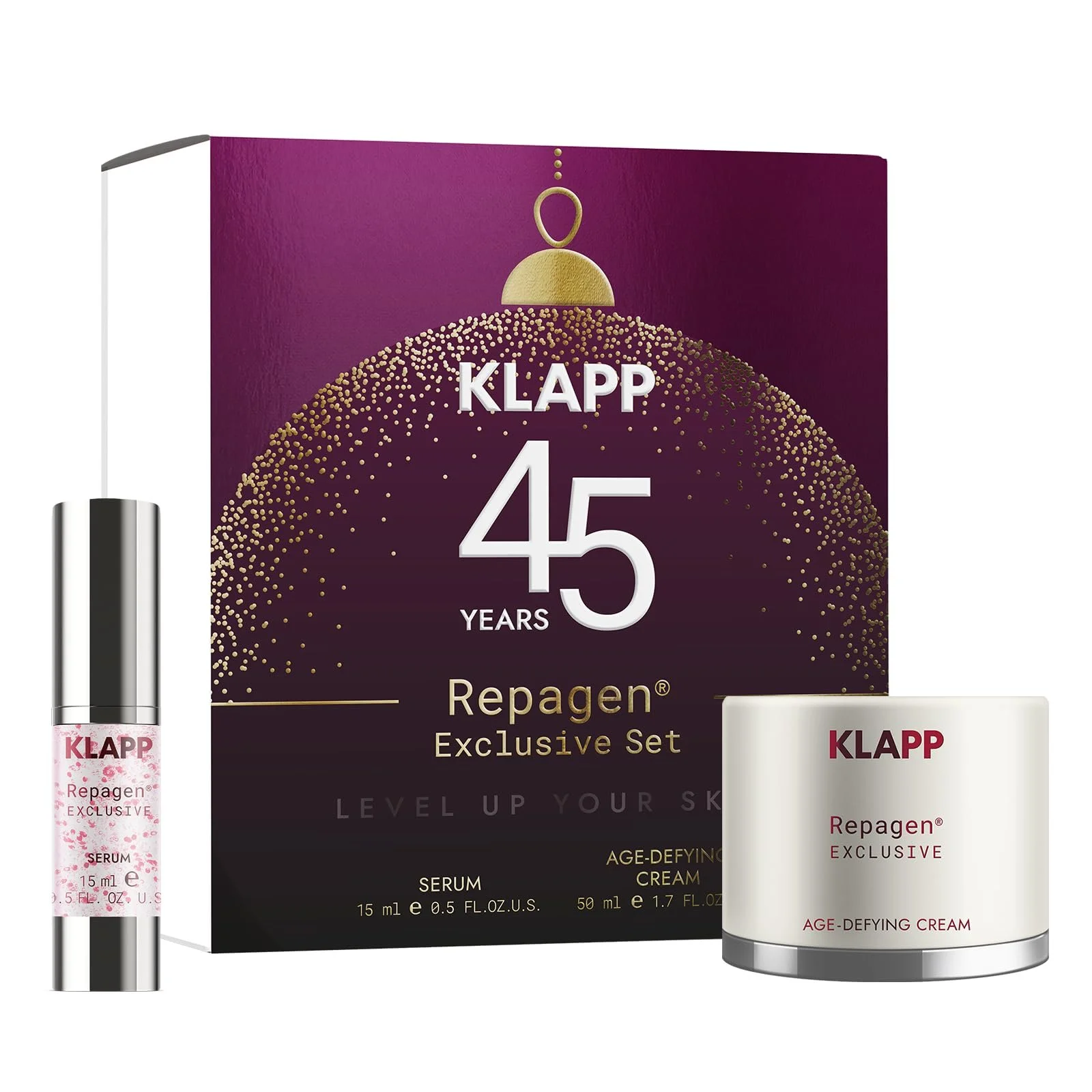 Набор KLAPP Cosmetics Repagen Exclusive (50 мл + 15 мл), фото №1