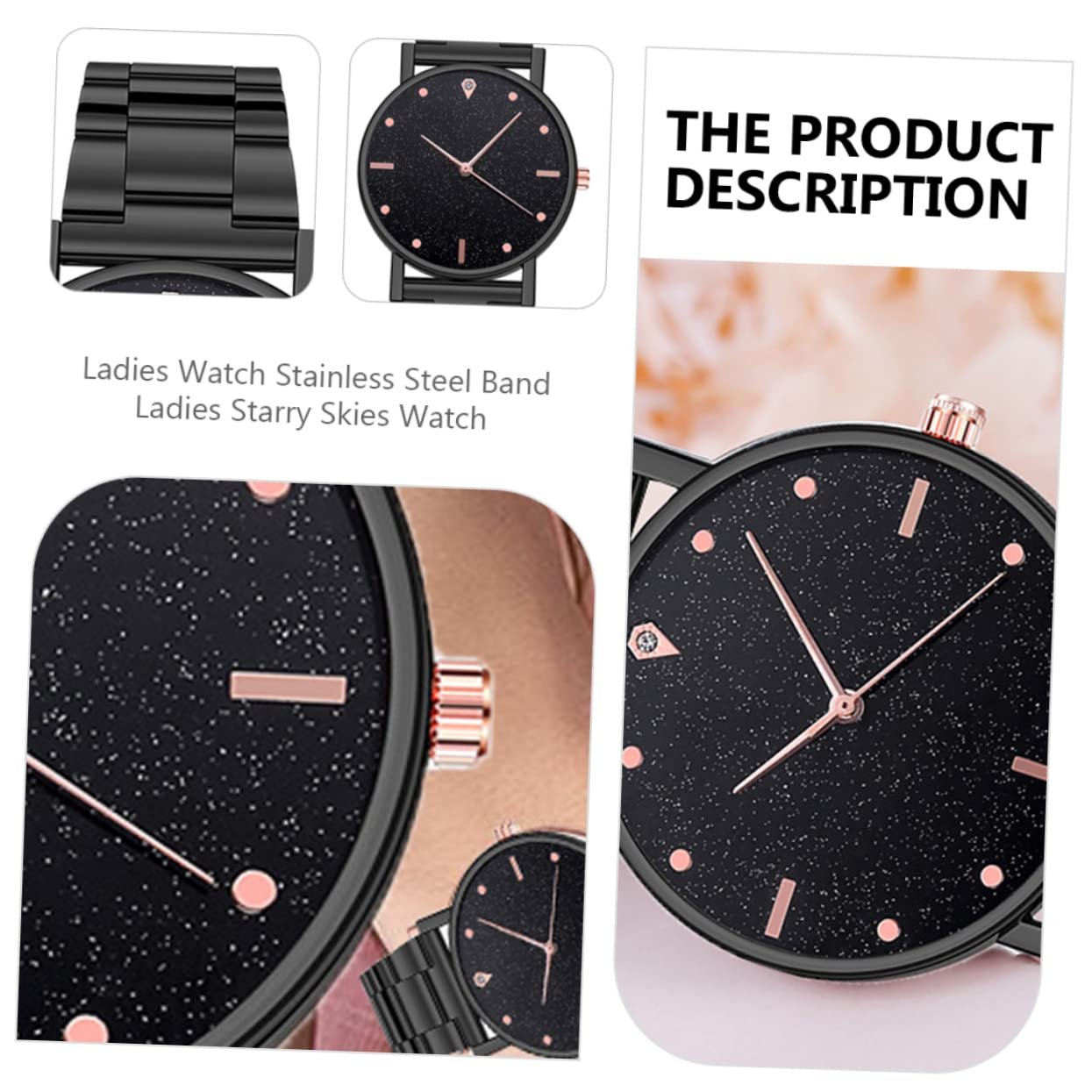 Женские часы Healvian 1 шт Модные Для женщин Для профессионалов Прочный материал Модный дизайн Универсальная комбинация, фото №6 Женские часы Healvian 1 шт Модные Для женщин Для профессионалов Прочный материал Модный дизайн Универсальная комбинация, фото №6