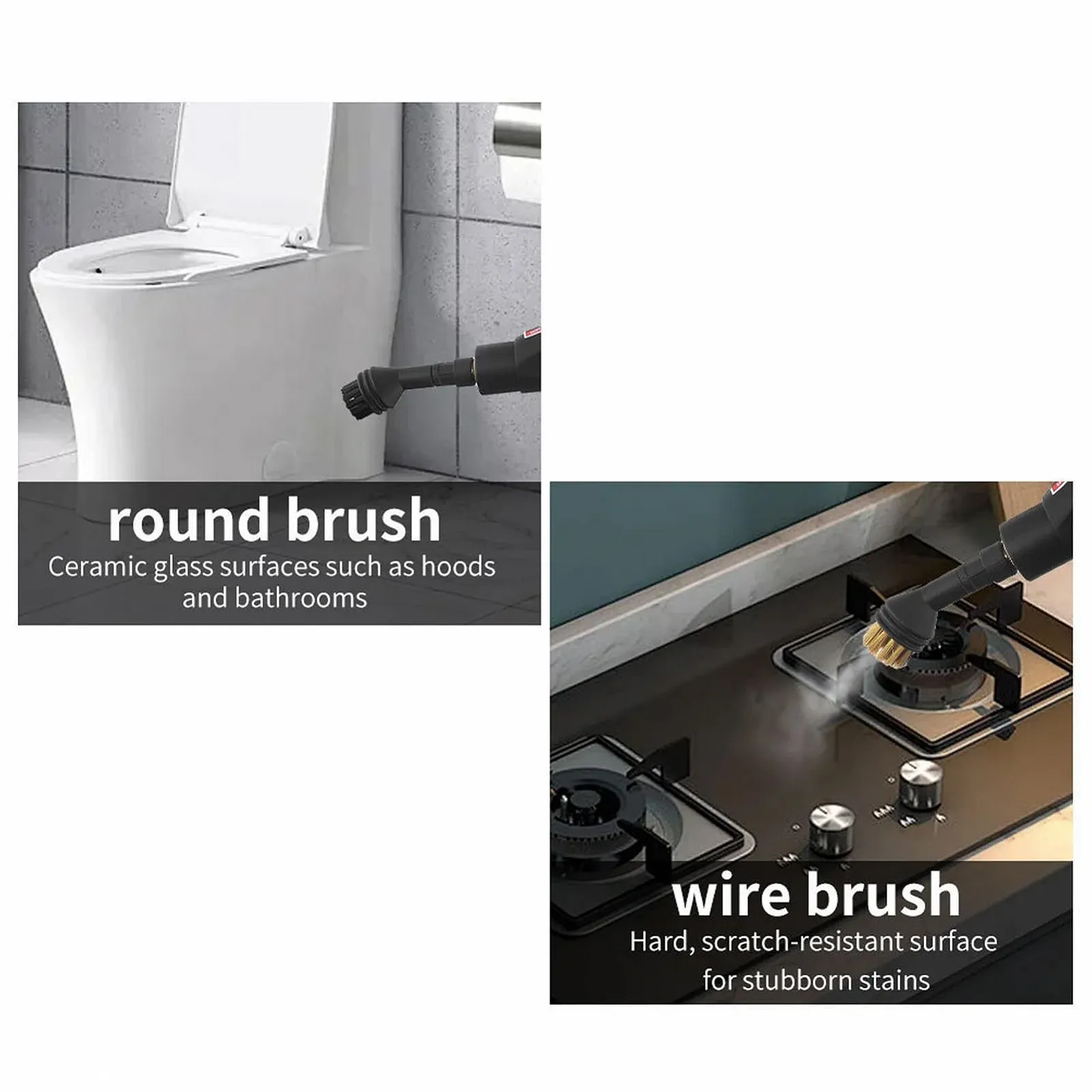 Ручний пароочисник 1500 W 3 bar 1200 см³ Жовтий (EU Plug), фото №5