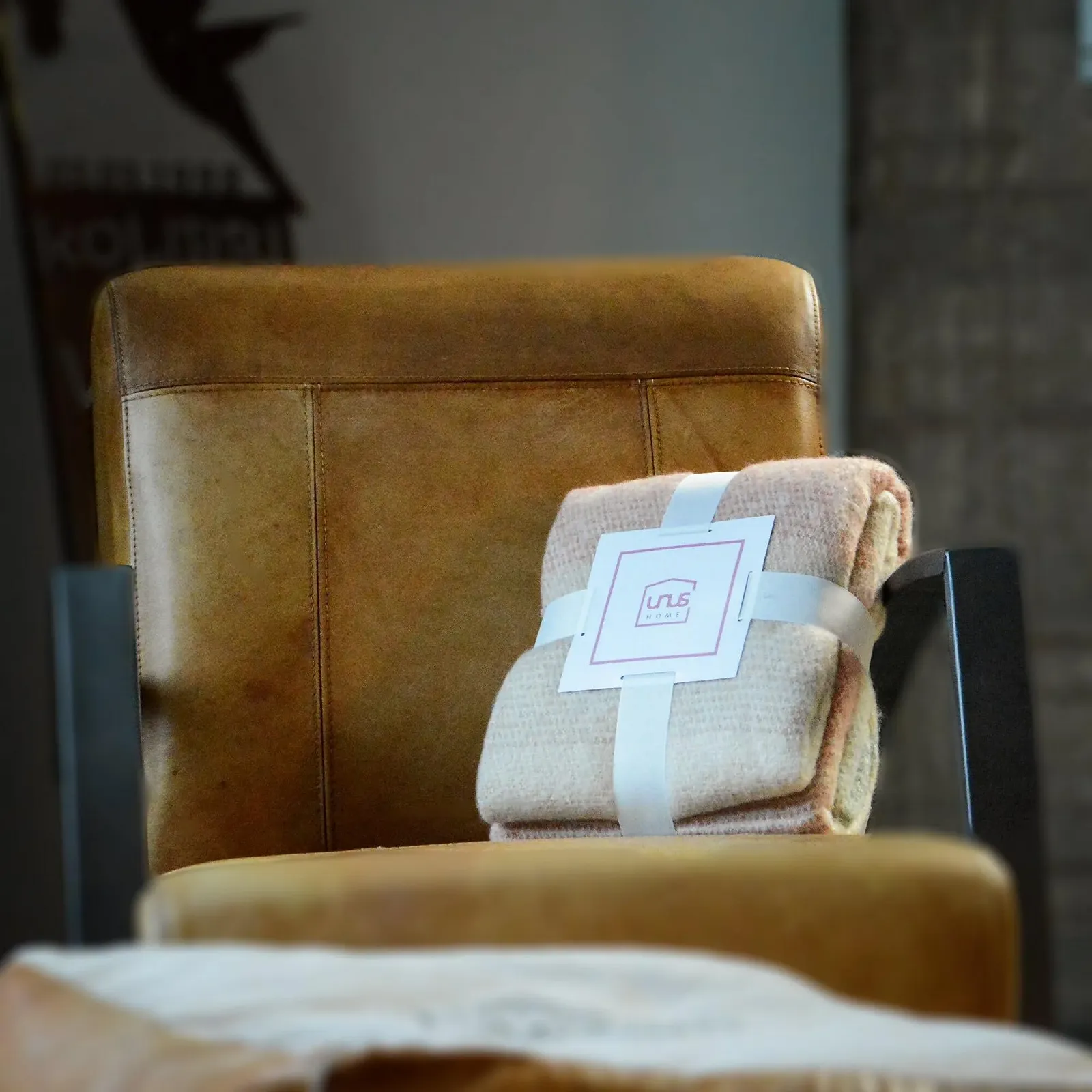 Покривало UNUS Cuddly 130 x 150 см Пухнаста Покривало з омбре ефектом, фото №4