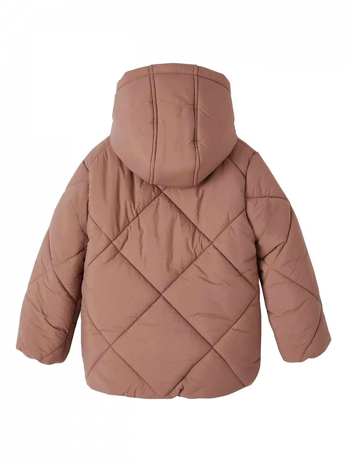 Куртка Sherpa Lined Hooded Down для девочек Vertbaudet, фото №2 Куртка Sherpa Lined Hooded Down для девочек Vertbaudet, фото №2